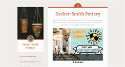 Desktop Screenshot of deckersmithpottery.com