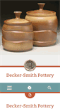 Mobile Screenshot of deckersmithpottery.com